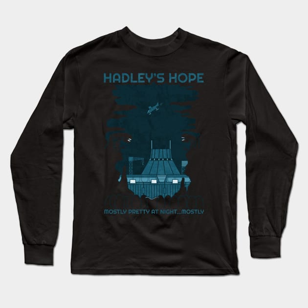 Space Holiday Long Sleeve T-Shirt by HandsOffMyDinosaur